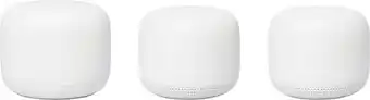 The Good Guys Google Nest Wi-Fi 3 Pack - Base Plus 2 Point Unit offer