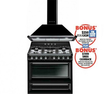 The Good Guys Smeg Cooking Package offer