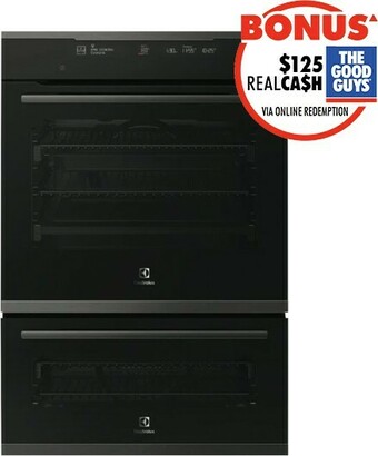 The Good Guys Electrolux 60cm Pyrolytic Duo Oven offer
