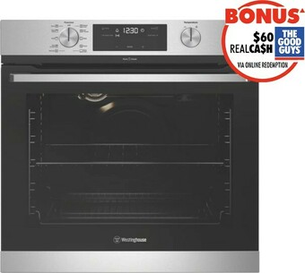 Westinghouse 60cm Pyrolytic Oven - Stainless Steel