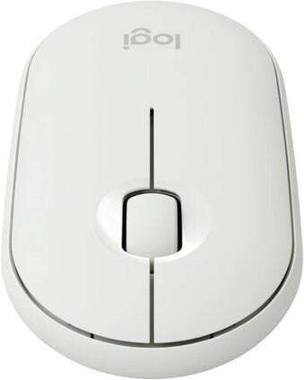 The Good Guys Logitech Pebble Compact Wireless Mouse - White offer