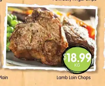 Spudshed Lamb Loin Chops per kg offer