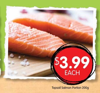 Spudshed Topsail Salmon Portion 200g offer