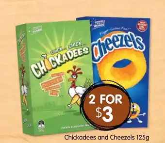 Spudshed Chickadees and Cheezels 125g offer