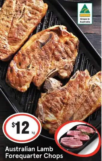 IGA Australian Lamb Forequarter Chops offer