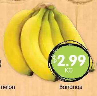 Spudshed Bananas per kg offer