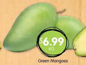 Spudshed Green Mangoes per kg offer