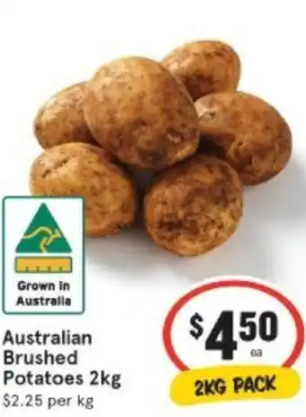 IGA Australian Brushed Potatoes offer