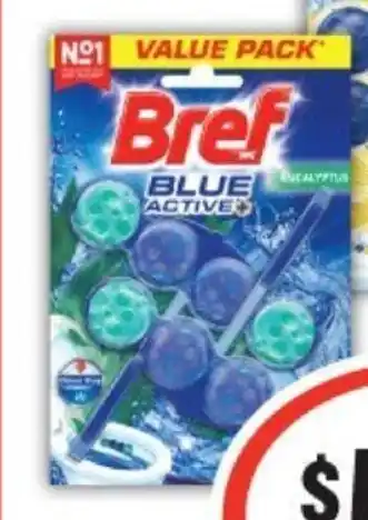 IGA Bref Rim Block Toilet Cleaner offer