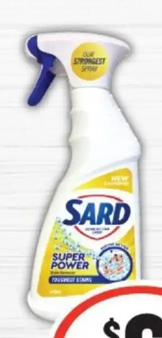 IGA Sard Stain Remover Spray offer