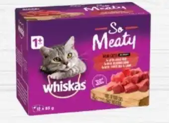 IGA Whiskas So Meaty or So Fishy Wet Cat Food offer