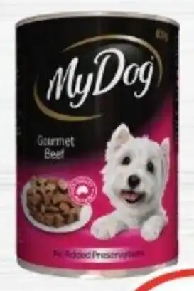 IGA My Dog Wet Dog Food offer