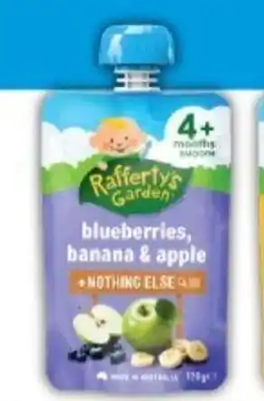 IGA Rafferty's Garden Baby Food offer