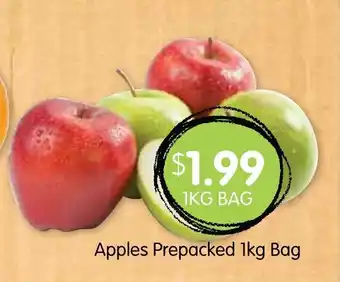 Spudshed Apples Prepacked 1kg bag offer
