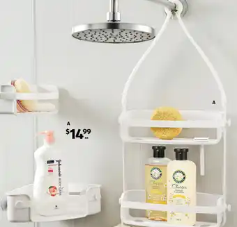 ALDI Suction Bathroom Shelf or Shower Caddy offer
