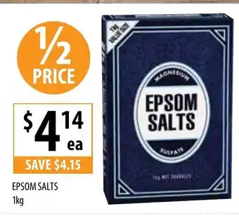 Supabarn Epsom Salts 1kg offer