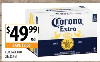 Supabarn Corona Extra 24x355ml offer