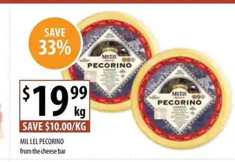 Supabarn Mil Lel Pecorino from the cheese bar per kg offer