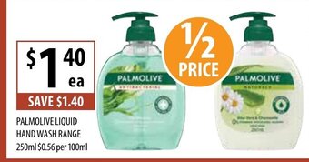Supabarn Palmolive Liquid hand Wash Range 250ml offer