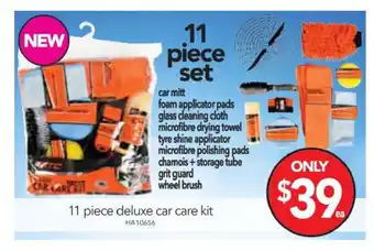 Cheap as Chips 11 Piece Deluxe Car Care Kit - HA10656 offer