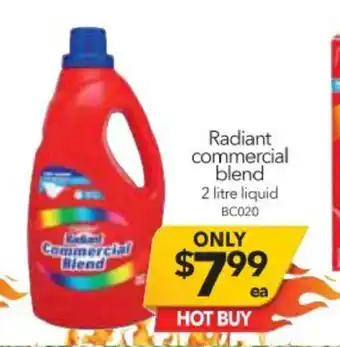 Cheap as Chips Radiant Commercial Blend 2 Litre Liquid offer