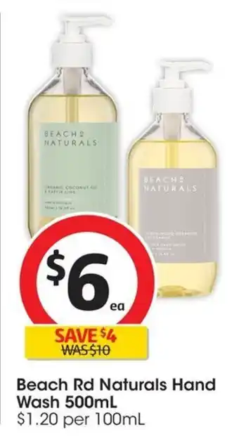 Beach Rd Naturals Hand Wash 500mL