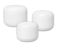 The Good Guys Google Nest Wi-Fi 3 Pack - Base Plus 2 Point Unit offer