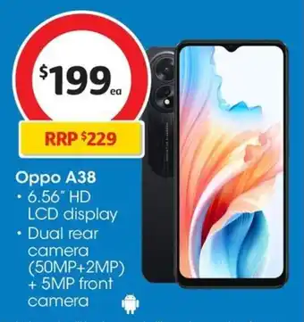 Coles Oppo A38 offer