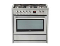 The Good Guys Technika 90cm Dual Fuel Upright Cooker offer