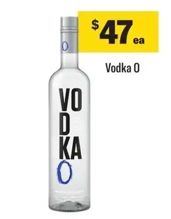 Coles Vodka 0 offer