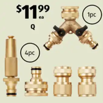 ALDI Brass Hose Accessories offer