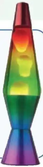 Rainbow Motion Lava Lamp