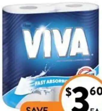 Foodworks Viva Paper Towel offer