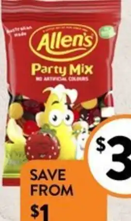 Foodworks Allen's Party Mix offer