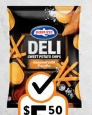 Foodworks Birds Eye Deli Sweet Potato Chips 600g offer
