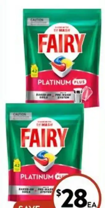 Foodworks Fairy Dishwashing Tablets offer