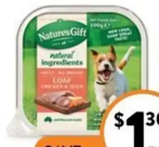 Nature's Gift Wet Dog Food 100g