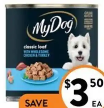 Foodworks My Dog Wet Food 680g offer