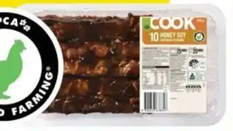 Woolworths Woolworths COOK Marinated Kebabs 750g with RSPCA Approved Chicken offer