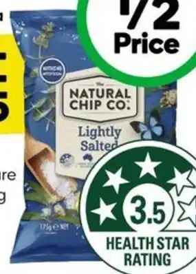 Woolworths The Natural Chip Co. Share Pack 150-175g offer