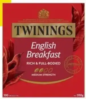 Woolworths Twinings Tea Bags offer