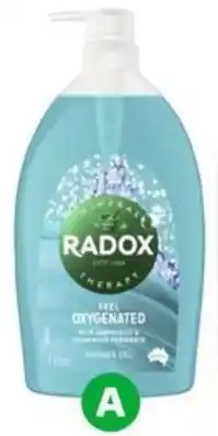 Woolworths Radox Body Wash 1 Litre offer