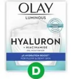 Olay Luminous Hyaluron + Niacinamide Gel Moisturiser 50g