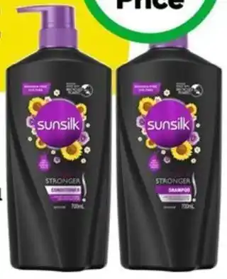 Woolworths Sunsilk Shampoo or Conditioner 700ml offer