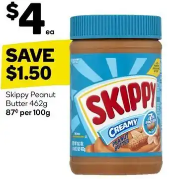 Skippy Peanut Butter 462g