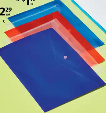 A4 Document Folder 5pk