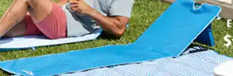 ALDI Beach Mat Recliner offer