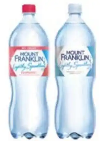 Drakes Mount Franklin Lightly Sparkling Water 1.25lt offer