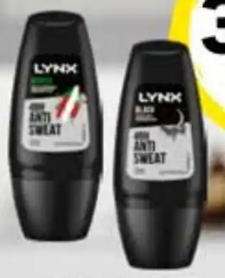 Drakes Lynx Antiperspirant Roll On 50ml offer