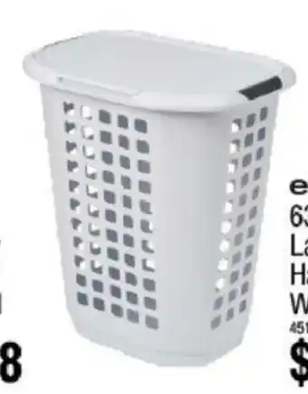 Bunnings 63L 'Encore' Laundry Hamper With Lid offer